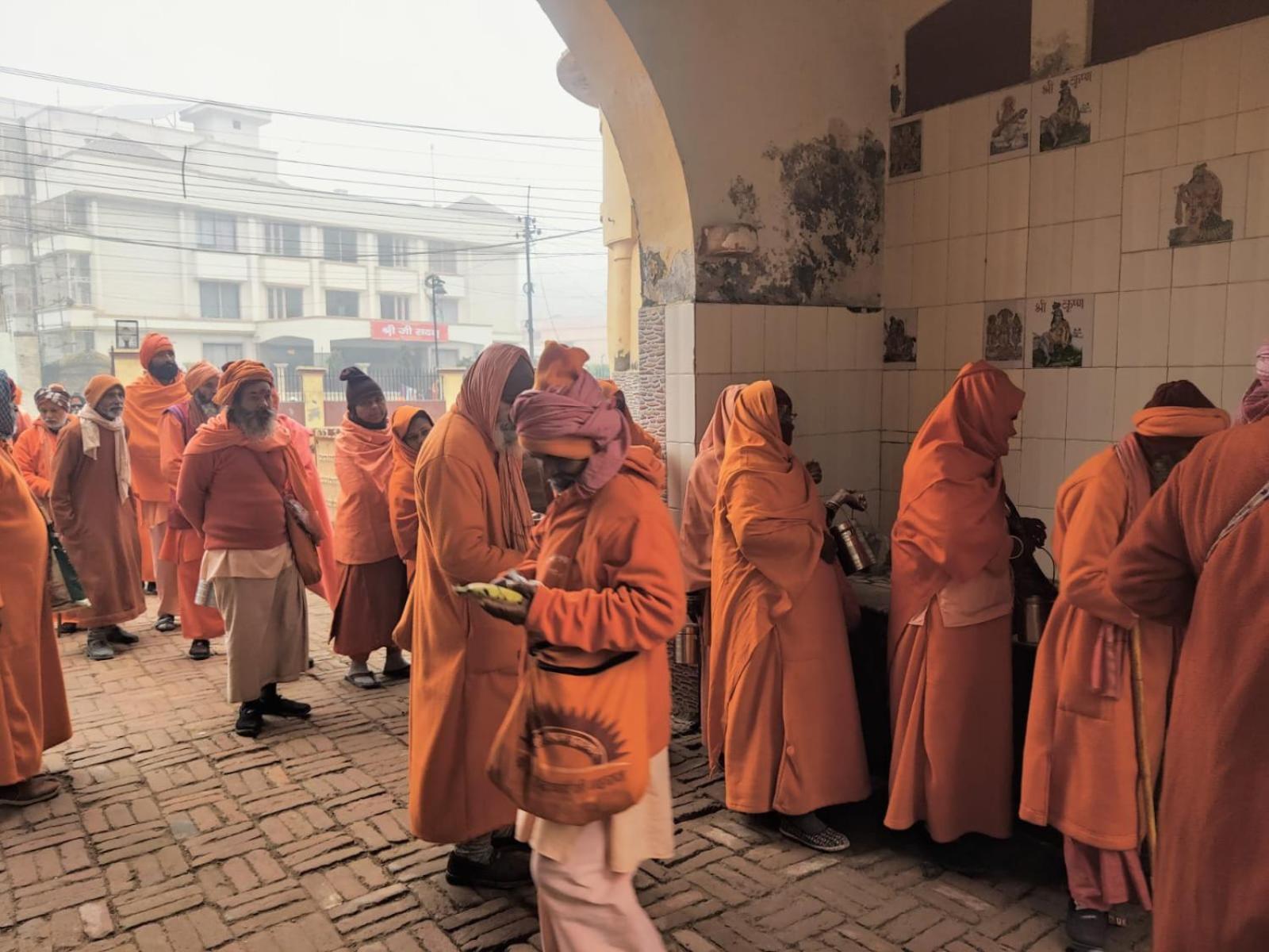 Shree Krishna Bhakti Ashram Hotel Vrindāvan Eksteriør billede